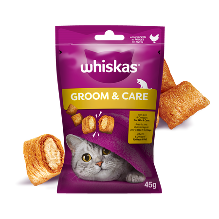 WHISKAS Healthy Glow 45g – cat treat with chicken
