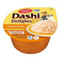 Inaba DASHI complementary cat food - chicken flavored broth 70 g