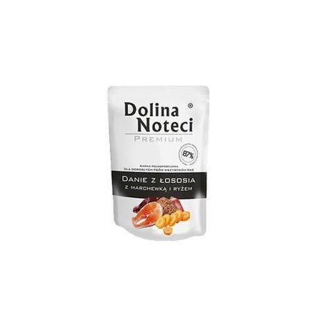 No pork Dolina Noteci Premium Salmon with Carrots and Rice 15x100g