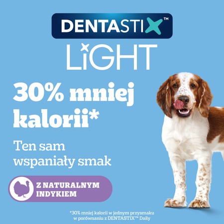 Pedigree Dentastix Light Dental Chews Medium Breeds Dog Treats 7pc. - 98g