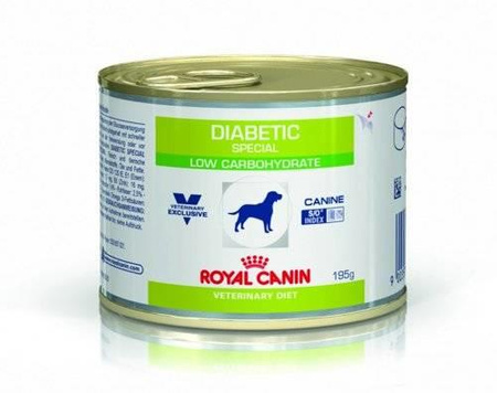 no pork ROYAL CANIN Veterinary Diabetic Special Low Carbohydrate 24x195g