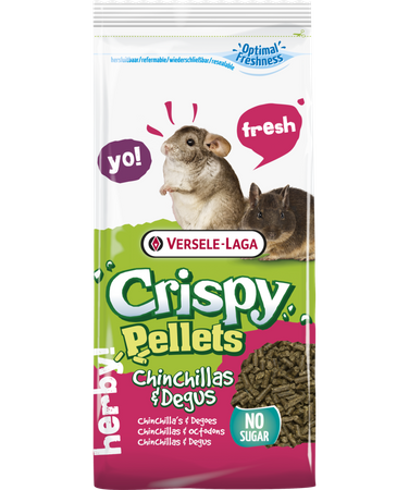 Versele-Laga Crispy Pellets Chinchilla &amp; Degu 1kg