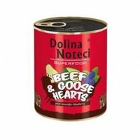 NO PORK Dolina Noteci Superfood Beef with Goose Hearts 400g