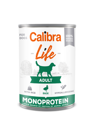 CALIBRA Dog Life Adult Duck with Rice 400g