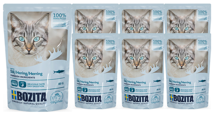 no pork BOZITA Pieces in Herring Sauce 6x85g