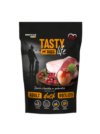 Tasty Dogs Life Duck in jelly 500g