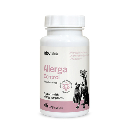 Lab-v Allerga Control – Support for allergy symptoms 45 capsules