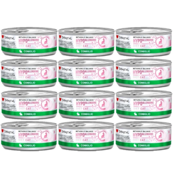 Disugual Wet cat food Veterinary HYPOALLERGENIC Rabbit (adult) 12x85g