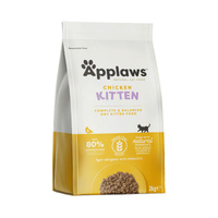 no pork APPLAWS Complete Dry Kitten Chicken 2kg