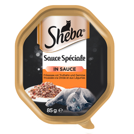 Sheba Sauce Speciale with Turkey and Vegetables 85g