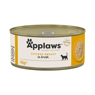 APPLAWS Chicken Breast With Cheese In Broth Tin 12x156g