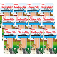 no pork INABA Chicken Fillet for cats - Chicken in scallop broth 12x25g