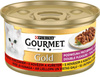 Purina Gourmet Gold with Beef and Chicken in Sauce 48x85g