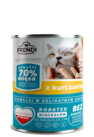 no pork Frendi Pieces in delicate chicken sauce 800g