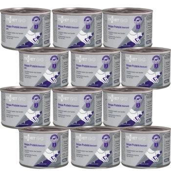 no pork TROVET UPV Unique Protein Venison 12x200g