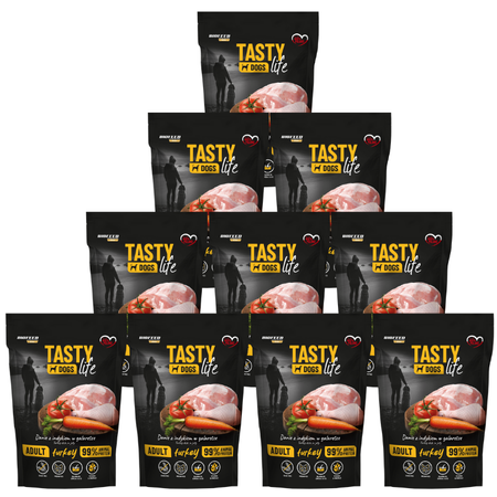 Tasty Dogs Life Turkey Jelly Dish 10x150g
