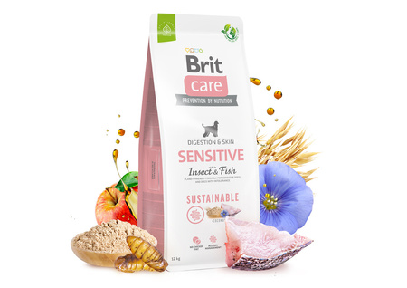 BRIT CARE Sustainable Sensitive Insect &amp; Fish 12kg