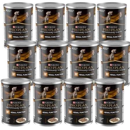 no pork PURINA Pro Plan Veterinary Diets NF Renal Function 12x400g