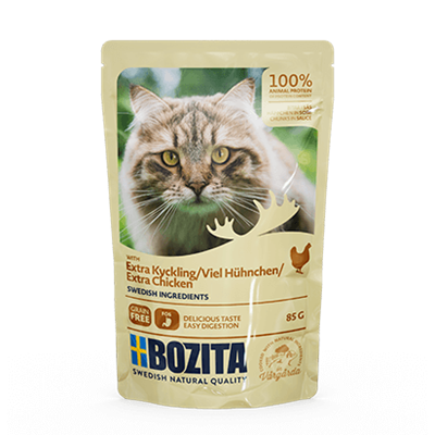 no pork BOZITA Chicken Pieces in Sauce 12x85g