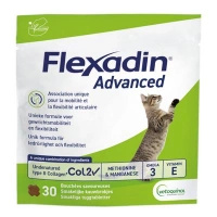 no pork VETOQUINOL Flexadin Advanced Cat 30kąsków