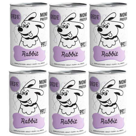 PEPE MONO PROTEIN Rabbit 6x800g