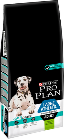 NO PORK Purina Pro Plan Large Adult Athletic Optidigest Lamb With Rice 14kg