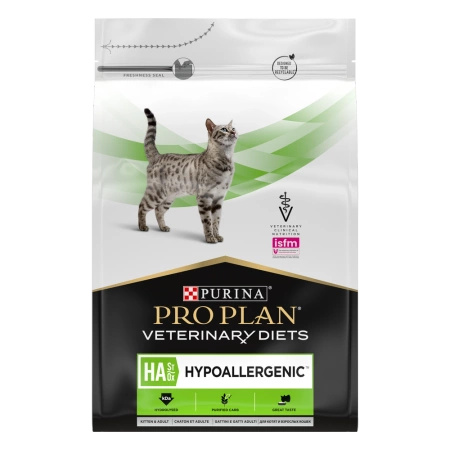 no pork PURINA Pro Plan Veterinary Diets HA Hypoallergenic Cat 3.5kg