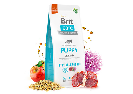 BRIT CARE Hypoallergenic Puppy Lamb 12kg