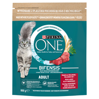 no pork Purina One Cat Adult Food with Beef for Cats 800g