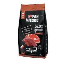 PAN MIĘSKO Beef With Deer M for Cats 1,6kg