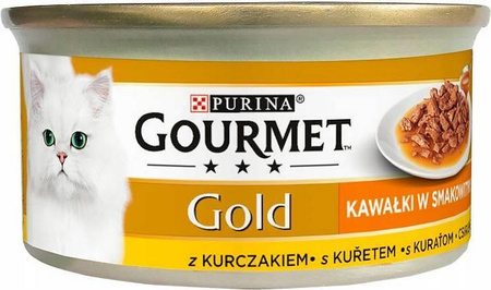Purina Gourmet Gold Sauce Delight with Chicken 24x85g