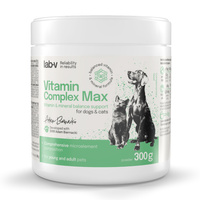 Vitamin Complex Max – Complex of vitamins and minerals for dogs and cats 300 g