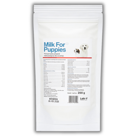 LAB-V Milk For Puppies- milk replacer for puppies 200g