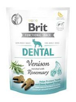 no pork Brit Care Dog Functional Snack Dental Venison 150g