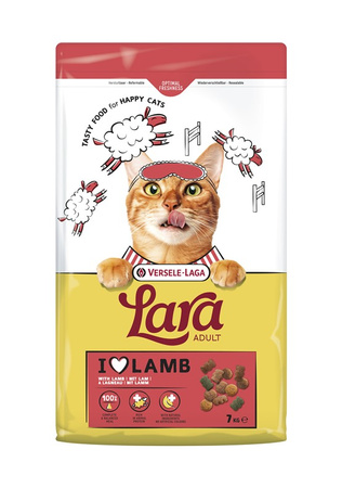 VERSELE-LAGA Lara Adult Lamb 7kg – food for adult cats with lamb