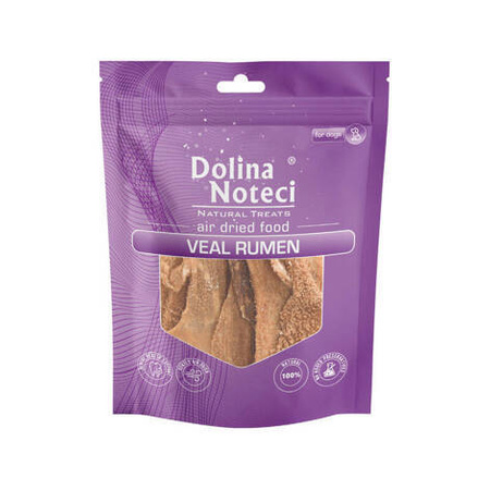 DOLINA NOTECI Natural Treats Veal Rumen veal rumen dog treat 4x100g