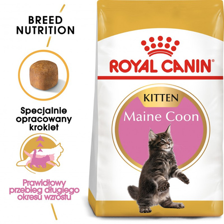 ROYAL CANIN Maine Coon Kitten 2kg dry food for kittens, up to 15 months, Maine coon breed