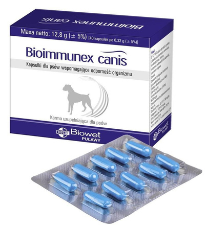 Biowet Bioimmunex Canis 40 capsules