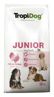 no pork Tropidog Premium Junior Turkey with Rice 12kg