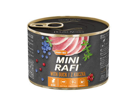 DOLINA NOTECI Mini Rafi with duck 185g