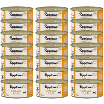 no pork APPLAWS Chicken Breast With Cheese In Broth 24x70g