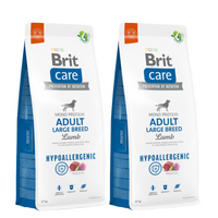 BRIT CARE Dog Hypoallergenic Adult Large Breed Lamb 2x12kg