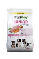 Tropidog Premium Junior Small And Medium Breeds Salmon With Rice 8kg