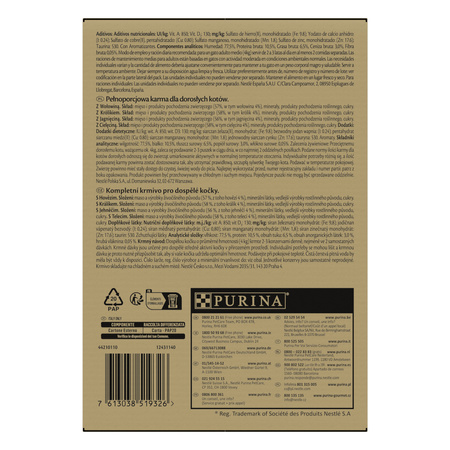 Purina Gourmet Gold Mus mix 96x85g (beef, rabbit, lamb, veal)