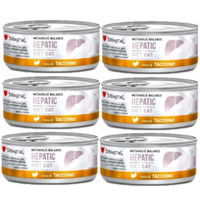 Disugual Wet cat food Veterinary HEPATIC Turkey (adult) 6x85g