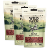WILD FARM Duck and cod crisps 3x50g cat treat