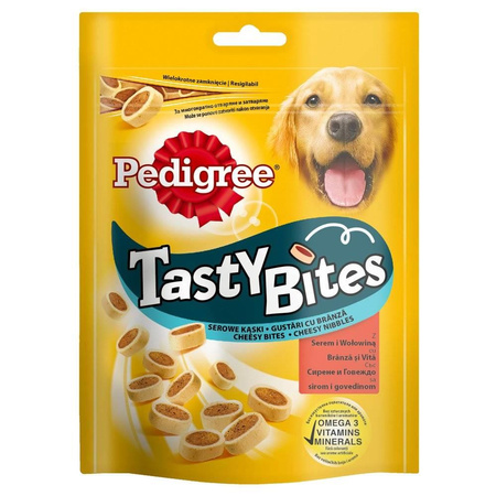 NO PORK Pedigree Tasty Minis Beef & Cheese 140g