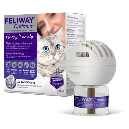 Ceva Animal Health Polska Sp. z O.o Feliway Optimum Diffuser + Cartridge 48ml