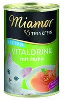 NO PORK Miamor VitalDrink Kitten with Chicken 135ml