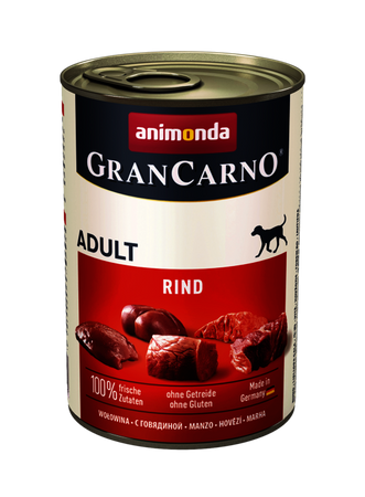 no pork Animonda GranCarno Adult Dog Beef 12x800g